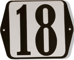 Huisnummer standaard nummer 18