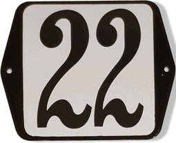Huisnummer standaard nummer 22