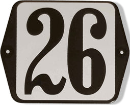 Huisnummer standaard nummer 26
