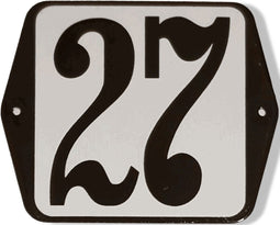 Huisnummer standaard nummer 27