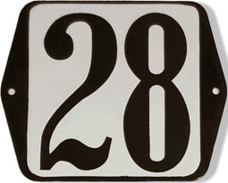 Huisnummer standaard nummer 28
