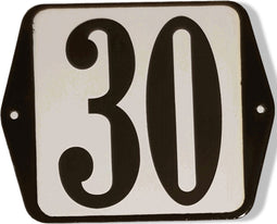 Huisnummer standaard nummer 30