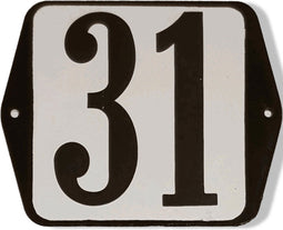 Huisnummer standaard nummer 31