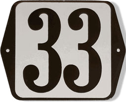 Huisnummer standaard nummer 33