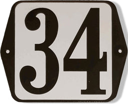 Huisnummer standaard nummer 34