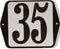Huisnummer standaard nummer 35