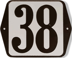 Huisnummer standaard nummer 38