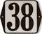 Huisnummer standaard nummer 38