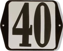 Huisnummer standaard nummer 40