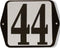 Huisnummer standaard nummer 44