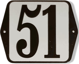 Huisnummer standaard nummer 51