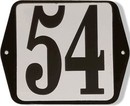 Huisnummer standaard nummer 54