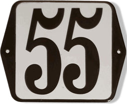 Huisnummer standaard nummer 55