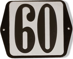 Huisnummer standaard nummer 60