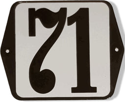 Huisnummer standaard nummer 71