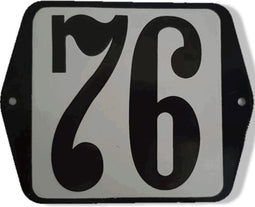 Huisnummer standaard nummer 76