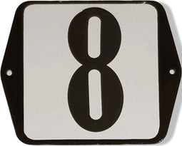 Huisnummer standaard nummer 8