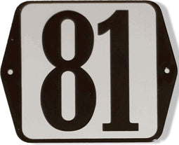 Huisnummer standaard nummer 81