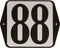 Huisnummer standaard nummer 88
