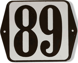 Huisnummer standaard nummer 89