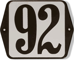 Huisnummer standaard nummer 92