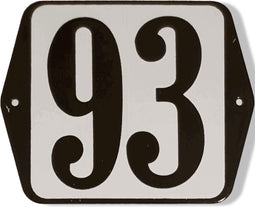 Huisnummer standaard nummer 93