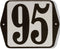 Huisnummer standaard nummer 95