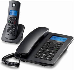Huistelefoon Motorola C4201 Combo DECT (2 pcs) Zwart