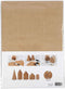huizen en bomen karton set