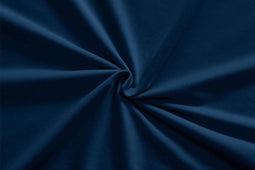 Larson - Velvet Gordijnen - 1.4m x 2.5m - Ringen - Blauw