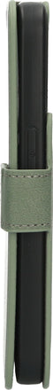 Mobiparts iPhone 15 Pro - Classic Wallet Case - Ruimte voor pasjes - Groen
