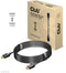 Club 3D - Ultra High Speed HDMI™ 2.1 kabel - 4K120Hz 8K60Hz 48Gbps 4 Meter Zwart