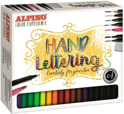 Set Viltstiften Alpino Hand Lettering Color Experience Multicolour (30 Onderdelen)