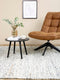 MOMO Rugs Bellano 37 Vloerkleed - 300x400 - Rechthoek - Laagpolig,Structuur Tapijt - Industrieel - Grijs, Zwart