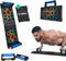 Hulser Push up bord - 24 in 1 - Inklapbaar - Grips - Bars - Steun - Parallettes board - Fitness plank - Opdrukken trainingsbord - Thuis sporten - Home workout