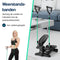 Hulser Stepper met display - Verstelbare weerstand - Met weerstandsbanden - Home gym fitnessapparaat - Thuis sporten - Twist fitness - Swing - Mini cardio home trainer