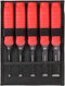 Hultafors beitelset in etui - 6/10/12/16/25mm