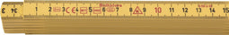 Hultafors Duimstok G 59 2m - 12-delig - geel