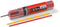 Hultafors HRD GRY Vulpotlood navulling voor Hultafors vulpotlood (10st) - Grijs, rood en geel - 650120