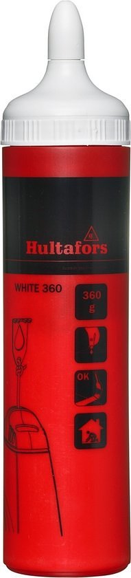 Hultafors WHITE 360g Slaglijnkrijt - Wit - 360g