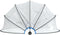 vidaXL - Zwembadoverkapping - rond - 406x203 - cm - PVC