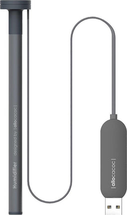 Humidifier Straw Aluminum; GREY