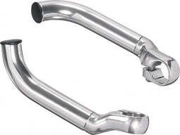 Humpert Bar end 641 ergotec aluminium zilver per 2 stuks