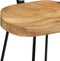 vidaXL - Barkrukken - 2 - st - 49x43x103 - cm - massief - mangohout