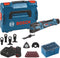 Bosch GOP 12V-28 - Accu Multitool - 12V Li-Ion met 12 delige accessoireset in L-Boxx (2 stuks)