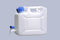 Hünersdorff Profi jerrycan 12 liter wit