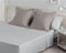 Set beddengoed Alexandra House Living Parelgrijs Bed van 150 3 Onderdelen