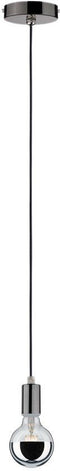 Paulmann Larus - Hanglamp - IP44 E27 max. 60W dimbaar - Black chroom
