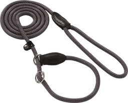 Hunter Retrieverlijn Met Stop Freestyle - 10 mm x 170 cm - Grijs