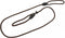 Hunter Retrieverlijn met Stop Freestyle - 8 mm x 170 cm - Bruin